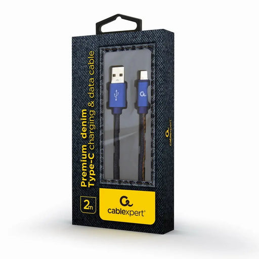 Cablexpert CC-USB2J-AMCM-2M-BL USB кабел USB 2.0 USB A USB