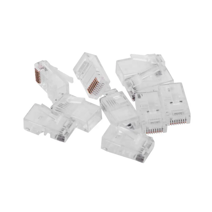 Cablexpert PLUG3UP6/100 жичен конектор 1 прозрачен