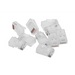 Cablexpert PLUG3UP6/100 жичен конектор 1 прозрачен