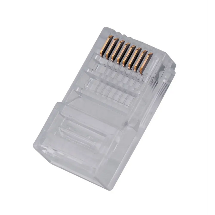 Cablexpert PLUG3UP6/100 жичен конектор 1 прозрачен