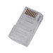 Cablexpert PLUG3UP6/100 жичен конектор 1 прозрачен