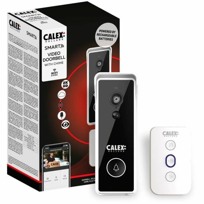 Смарт Видео Предавател Calex SMART BATTERY Бял