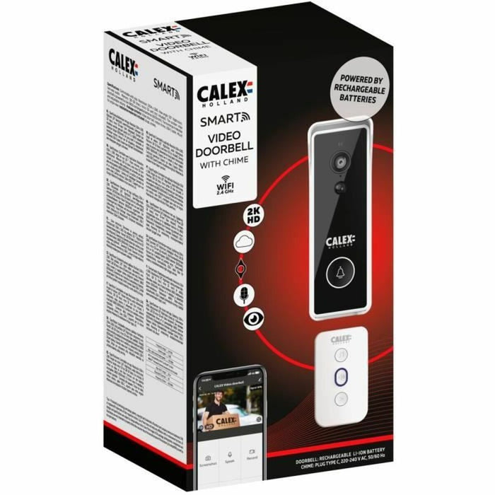 Смарт Видео Предавател Calex SMART BATTERY Бял
