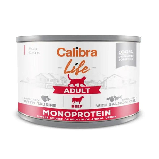 CALIBRA Cat Life Adult Beef - мокра храна за котки - 200гр