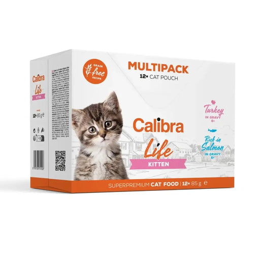 CALIBRA Cat Life pouches Kitten Multipack - мокра храна