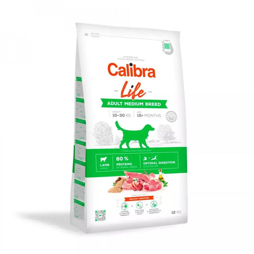 CALIBRA Life Adult Medium Breed Lamb - суха храна за кучета