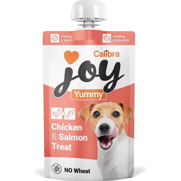 CALIBRA Joy Dog Yummy пиле и сьомга - лакомство за кучета - 100 г