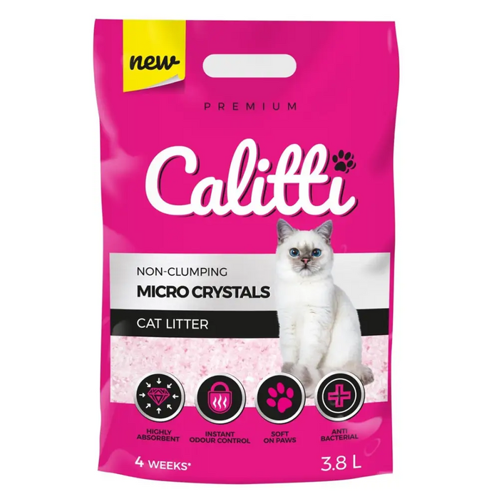 Calitti Micro Crystals - Силиконова котешка тоалетна 3,8л