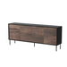 Cama 4D CORTINA скрин 200x40x81 черен/орех