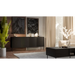 Cama 4D CORTINA скрин 200x40x81 черен