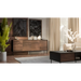 Cama 4D CORTINA скрин 200x40x81 черен/орех