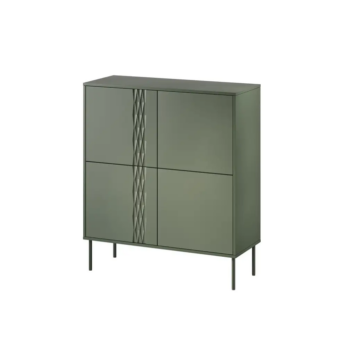 Cama 4D скрин TRESSE 100x40x110 зелен мат