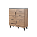 Cama бюфет LOTTA 110 2D4S дъб вотан/мат черен