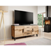 Cama бюфет LOTTA 150 2D3S дъб вотан + черен мат