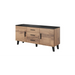 Cama бюфет LOTTA 150 2D3S дъб вотан + черен мат