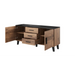 Cama бюфет LOTTA 150 2D3S дъб вотан + черен мат