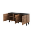 Cama бюфет LOTTA 150 3D дъб вотан + черен мат