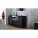 Cama бюфет VIVA 150 черен/черен гланц + бял