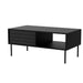 Cama CORTINA 490307 Пейка/Маса 100x55x45 черна