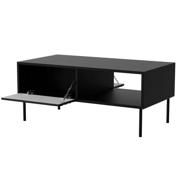 Cama CORTINA 490307 Пейка/Маса 100x55x45 черна