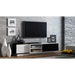 Cama ТВ шкаф SIGMA1 180 бял/черен гланц