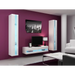Cama Етажерка VIGO NEW 180/40/30 бяло/бял гланц