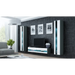 Cama Етажерка VIGO NEW 180/40/30 сиво/бял гланц