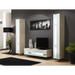 Cama Етажерка VIGO NEW 180/40/30 сонома/бял гланц