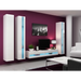 Cama Етажерка VIGO NEW 180/40/30 бяло/бял гланц
