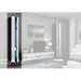 Cama Етажерка VIGO NEW 180/40/30 черен/бял гланц