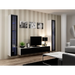 Cama Glass-case VIGO ’180’ 180/40/30 бял/черен гланц