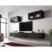 Cama Холна гарнитура VIGO SLANT 3 черен/черен гланц