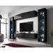Cama Холна гарнитура VIGO SLANT 8 черен/черен гланц