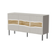 Cama INSERTO 3D скрин с чекмеджета 143.5x40x80 кашмир + LED