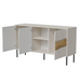 Cama INSERTO 3D скрин с чекмеджета 143.5x40x80 кашмир + LED