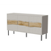 Cama INSERTO 3D скрин с чекмеджета 143.5x40x80 кашмир + LED