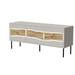 Cama INSERTO 3D ТВ шкаф 143.5x40x61.5 кашмир + LED