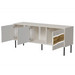 Cama INSERTO 3D ТВ шкаф 143.5x40x61.5 кашмир + LED
