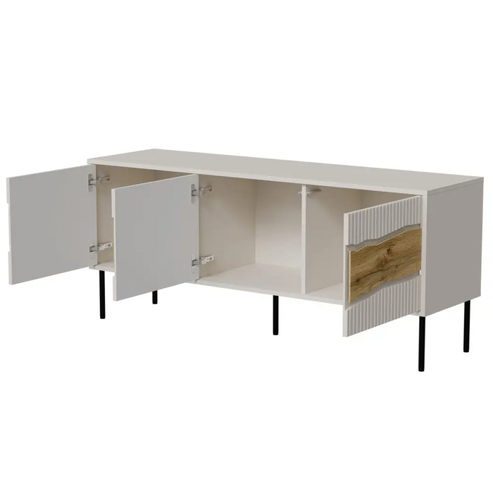 Cama INSERTO 3D ТВ шкаф 143.5x40x61.5 кашмир + LED