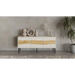 Cama INSERTO 3D ТВ шкаф 143.5x40x61.5 кашмир + LED