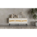 Cama INSERTO 3D ТВ шкаф 143.5x40x61.5 кашмир + LED