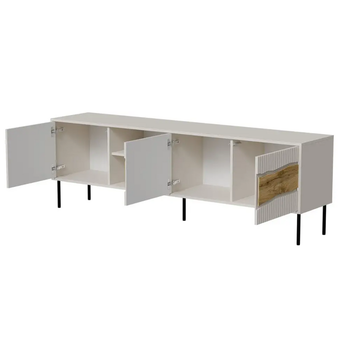 Cama INSERTO 3D1W ТВ шкаф 190x40x61.5 кашмир + LED
