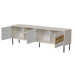 Cama INSERTO 3D1W ТВ шкаф 190x40x61.5 кашмир + LED