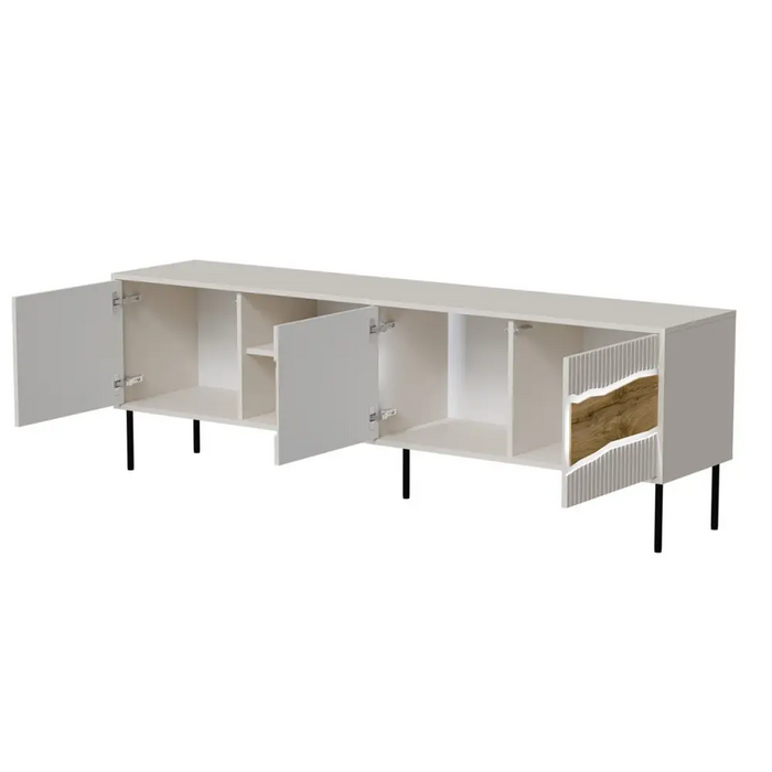 Cama INSERTO 3D1W ТВ шкаф 190x40x61.5 кашмир + LED