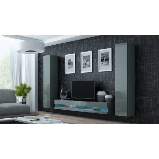 Cama Холна гарнитура VIGO NEW 4 сив/сив гланц