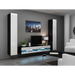 Cama Холна гарнитура VIGO NEW 4 черен/бял гланц