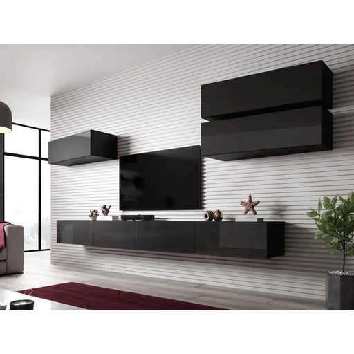 Cama Холна гарнитура VIGO SLANT 4 черен/черен гланц