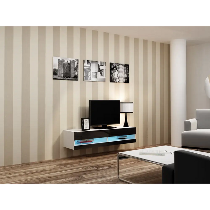 Cama Холна гарнитура VIGO NEW 11 бяло/черно гланц