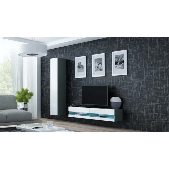 Cama Холна гарнитура VIGO NEW 13 сив/бял гланц