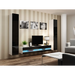 Cama Холна гарнитура VIGO NEW 4 бяло/черно гланц